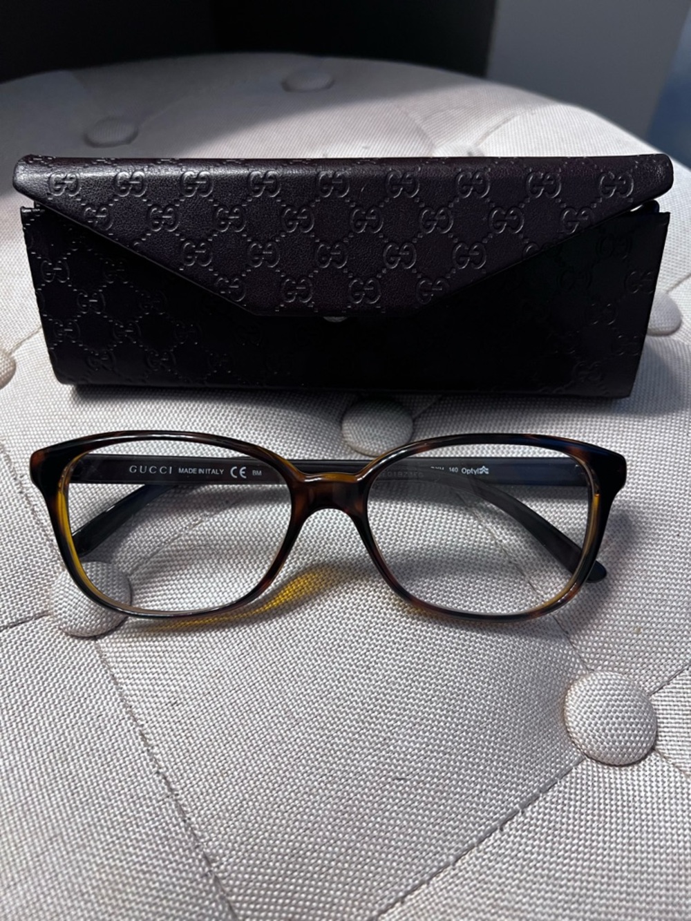 Gucci GG3629  Women's Tortoise Brown and Black Optical Glasses